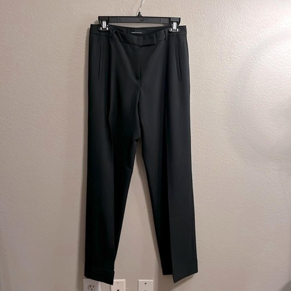 Mods International Black Striped Slacks SZ 8
